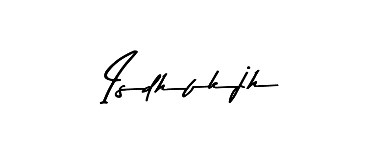 The best way (Asem Kandis PERSONAL USE) to make a short signature is to pick only two or three words in your name. The name Isdhfkjh include a total of six letters. For converting this name. Isdhfkjh signature style 9 images and pictures png