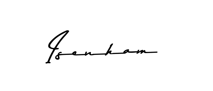You can use this online signature creator to create a handwritten signature for the name Isenham. This is the best online autograph maker. Isenham signature style 9 images and pictures png