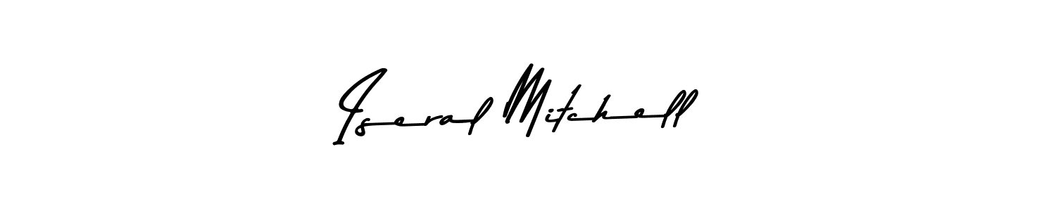 Iseral Mitchell stylish signature style. Best Handwritten Sign (Asem Kandis PERSONAL USE) for my name. Handwritten Signature Collection Ideas for my name Iseral Mitchell. Iseral Mitchell signature style 9 images and pictures png