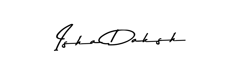 You should practise on your own different ways (Asem Kandis PERSONAL USE) to write your name (Isha Daksh) in signature. don't let someone else do it for you. Isha Daksh signature style 9 images and pictures png