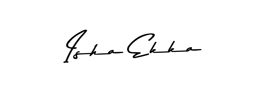 Similarly Asem Kandis PERSONAL USE is the best handwritten signature design. Signature creator online .You can use it as an online autograph creator for name Isha Ekka. Isha Ekka signature style 9 images and pictures png
