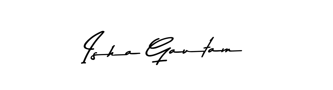 Also we have Isha Gautam name is the best signature style. Create professional handwritten signature collection using Asem Kandis PERSONAL USE autograph style. Isha Gautam signature style 9 images and pictures png