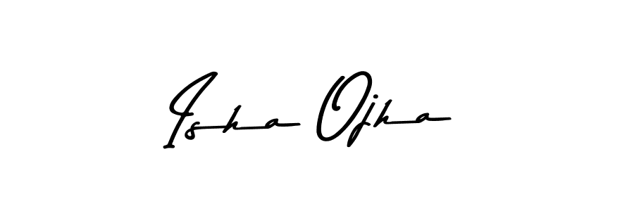 How to make Isha Ojha signature? Asem Kandis PERSONAL USE is a professional autograph style. Create handwritten signature for Isha Ojha name. Isha Ojha signature style 9 images and pictures png