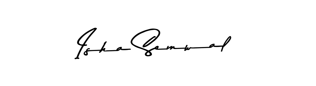 The best way (Asem Kandis PERSONAL USE) to make a short signature is to pick only two or three words in your name. The name Isha Semwal include a total of six letters. For converting this name. Isha Semwal signature style 9 images and pictures png