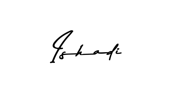 Also You can easily find your signature by using the search form. We will create Ishadi name handwritten signature images for you free of cost using Asem Kandis PERSONAL USE sign style. Ishadi signature style 9 images and pictures png