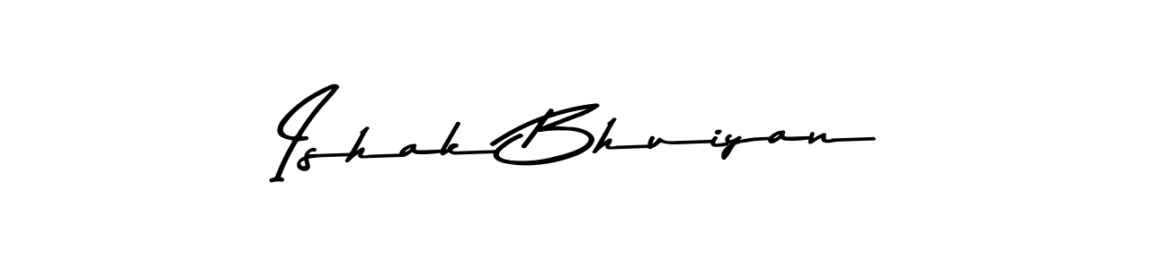Ishak Bhuiyan stylish signature style. Best Handwritten Sign (Asem Kandis PERSONAL USE) for my name. Handwritten Signature Collection Ideas for my name Ishak Bhuiyan. Ishak Bhuiyan signature style 9 images and pictures png