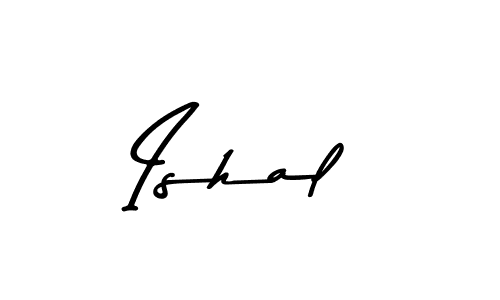 How to make Ishal signature? Asem Kandis PERSONAL USE is a professional autograph style. Create handwritten signature for Ishal name. Ishal signature style 9 images and pictures png