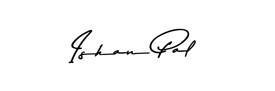 Make a beautiful signature design for name Ishan Pal. With this signature (Asem Kandis PERSONAL USE) style, you can create a handwritten signature for free. Ishan Pal signature style 9 images and pictures png