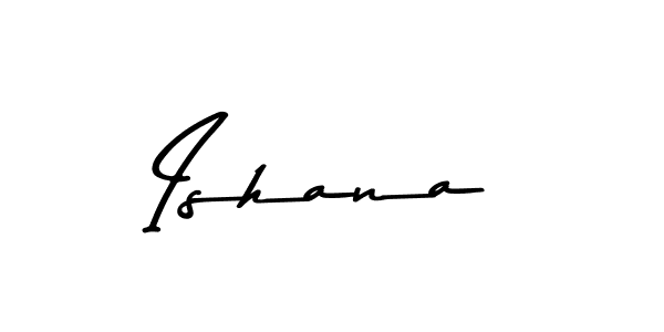 Also we have Ishana name is the best signature style. Create professional handwritten signature collection using Asem Kandis PERSONAL USE autograph style. Ishana signature style 9 images and pictures png