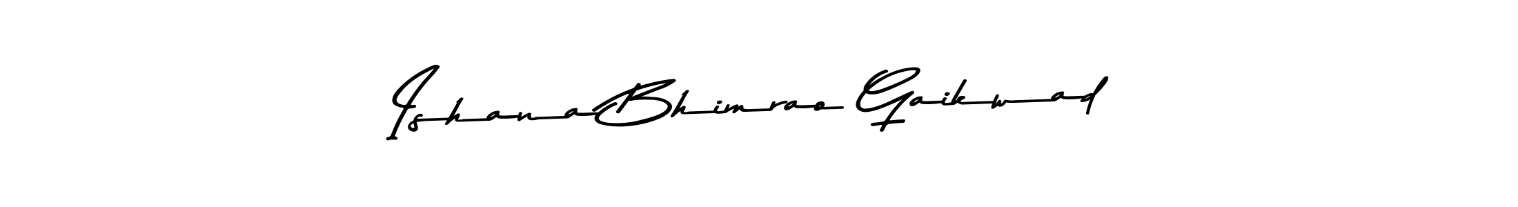 Once you've used our free online signature maker to create your best signature Asem Kandis PERSONAL USE style, it's time to enjoy all of the benefits that Ishana Bhimrao Gaikwad name signing documents. Ishana Bhimrao Gaikwad signature style 9 images and pictures png