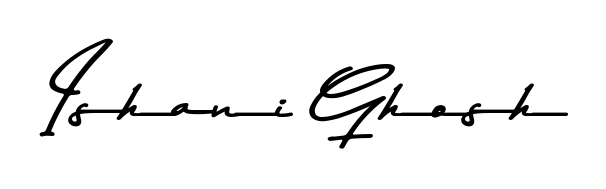 Elevate your brand with a stunning Ishani Ghosh eSignature. The Asem Kandis PERSONAL USE style provides a balanced, flowing aesthetic for everyday signing. Ishani Ghosh signature style 9 images and pictures png