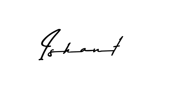 How to Draw Ishant signature style? Asem Kandis PERSONAL USE is a latest design signature styles for name Ishant. Ishant signature style 9 images and pictures png