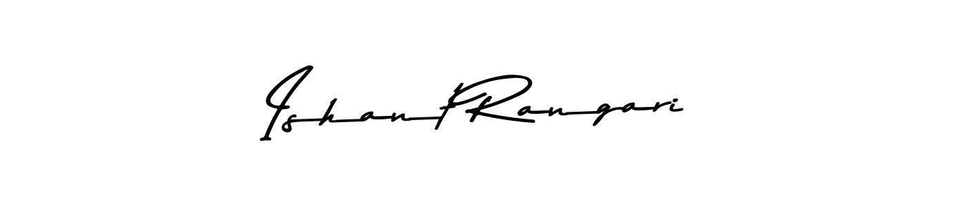 The best way (Asem Kandis PERSONAL USE) to make a short signature is to pick only two or three words in your name. The name Ishant Rangari include a total of six letters. For converting this name. Ishant Rangari signature style 9 images and pictures png