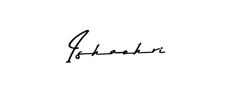 How to make Ishaohri signature? Asem Kandis PERSONAL USE is a professional autograph style. Create handwritten signature for Ishaohri name. Ishaohri signature style 9 images and pictures png