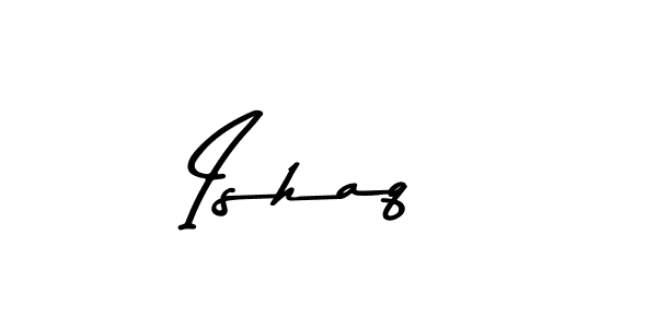 How to Draw Ishaq  signature style? Asem Kandis PERSONAL USE is a latest design signature styles for name Ishaq . Ishaq  signature style 9 images and pictures png