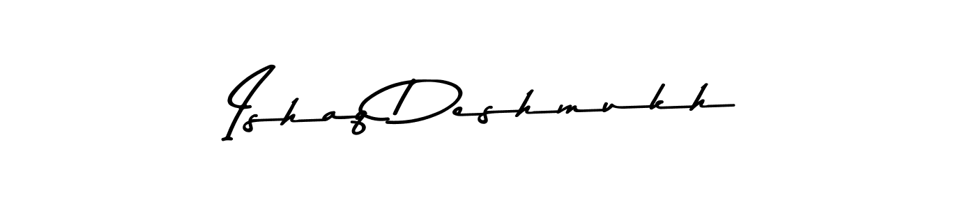 How to make Ishaq Deshmukh signature? Asem Kandis PERSONAL USE is a professional autograph style. Create handwritten signature for Ishaq Deshmukh name. Ishaq Deshmukh signature style 9 images and pictures png