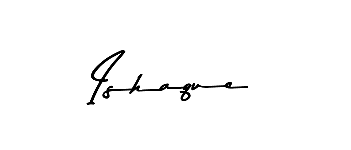 You should practise on your own different ways (Asem Kandis PERSONAL USE) to write your name (Ishaque) in signature. don't let someone else do it for you. Ishaque signature style 9 images and pictures png