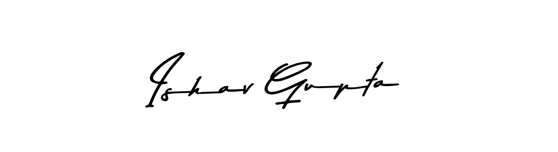 if you are searching for the best signature style for your name Ishav Gupta. so please give up your signature search. here we have designed multiple signature styles  using Asem Kandis PERSONAL USE. Ishav Gupta signature style 9 images and pictures png