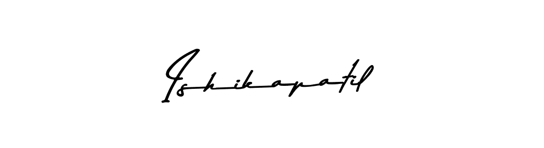 How to make Ishikapatil signature? Asem Kandis PERSONAL USE is a professional autograph style. Create handwritten signature for Ishikapatil name. Ishikapatil signature style 9 images and pictures png