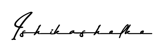 How to make Ishikashelke signature? Asem Kandis PERSONAL USE is a professional autograph style. Create handwritten signature for Ishikashelke name. Ishikashelke signature style 9 images and pictures png