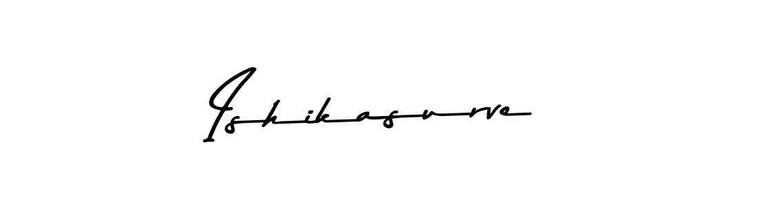 Ishikasurve stylish signature style. Best Handwritten Sign (Asem Kandis PERSONAL USE) for my name. Handwritten Signature Collection Ideas for my name Ishikasurve. Ishikasurve signature style 9 images and pictures png