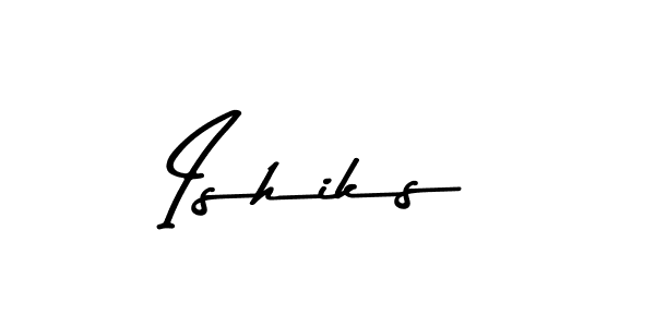 You can use this online signature creator to create a handwritten signature for the name Ishiks. This is the best online autograph maker. Ishiks signature style 9 images and pictures png