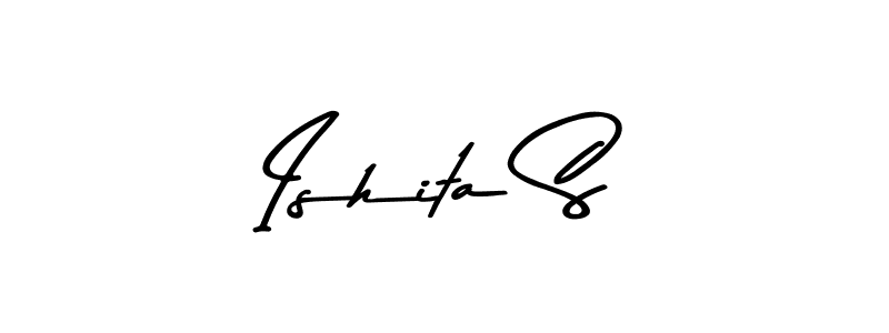 Also we have Ishita S name is the best signature style. Create professional handwritten signature collection using Asem Kandis PERSONAL USE autograph style. Ishita S signature style 9 images and pictures png