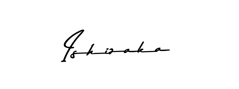 Create a beautiful signature design for name Ishizaka. With this signature (Asem Kandis PERSONAL USE) fonts, you can make a handwritten signature for free. Ishizaka signature style 9 images and pictures png