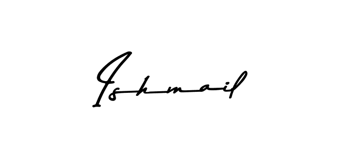 Design your own signature with our free online signature maker. With this signature software, you can create a handwritten (Asem Kandis PERSONAL USE) signature for name Ishmail. Ishmail signature style 9 images and pictures png