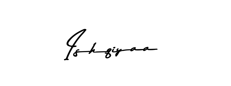 Also You can easily find your signature by using the search form. We will create Ishqiyaa name handwritten signature images for you free of cost using Asem Kandis PERSONAL USE sign style. Ishqiyaa signature style 9 images and pictures png