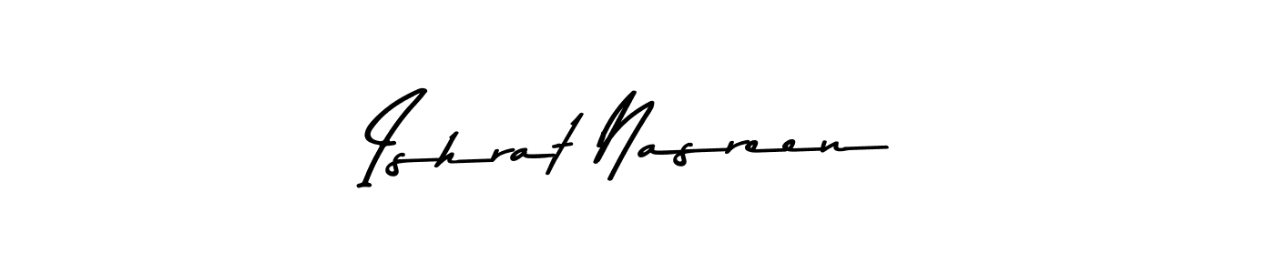 Also we have Ishrat Nasreen name is the best signature style. Create professional handwritten signature collection using Asem Kandis PERSONAL USE autograph style. Ishrat Nasreen signature style 9 images and pictures png