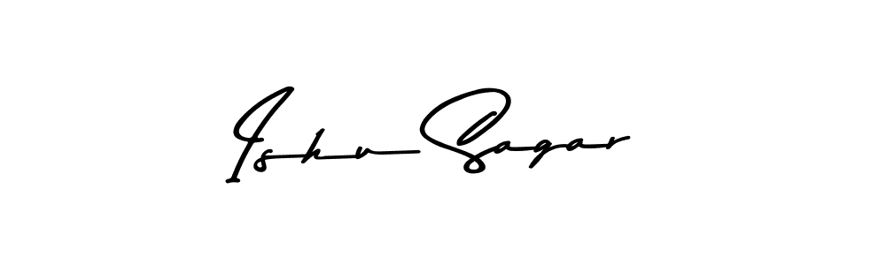 Also we have Ishu Sagar name is the best signature style. Create professional handwritten signature collection using Asem Kandis PERSONAL USE autograph style. Ishu Sagar signature style 9 images and pictures png