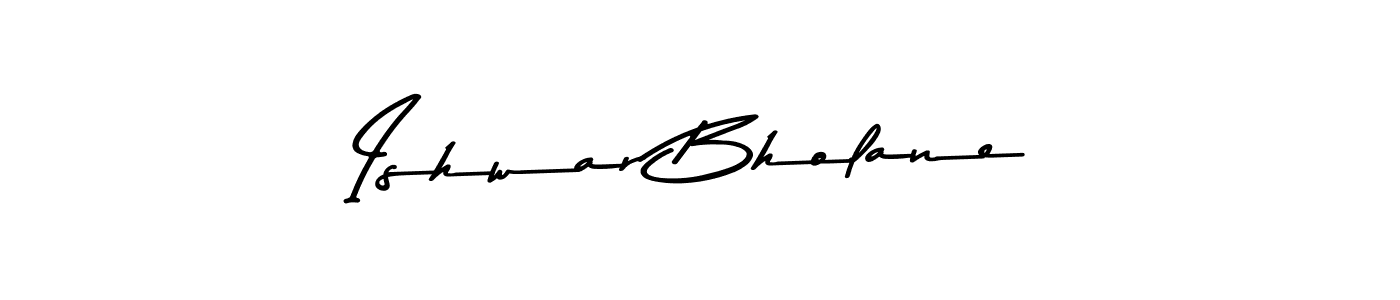 It looks lik you need a new signature style for name Ishwar Bholane. Design unique handwritten (Asem Kandis PERSONAL USE) signature with our free signature maker in just a few clicks. Ishwar Bholane signature style 9 images and pictures png