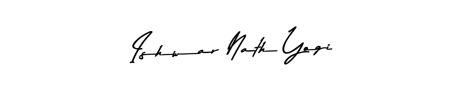 Make a beautiful signature design for name Ishwar Nath Yogi. With this signature (Asem Kandis PERSONAL USE) style, you can create a handwritten signature for free. Ishwar Nath Yogi signature style 9 images and pictures png