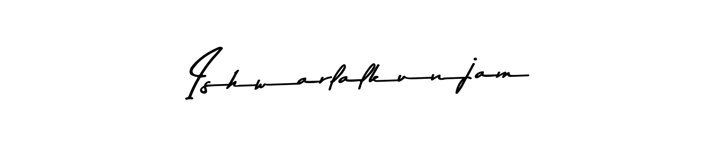 Also we have Ishwarlalkunjam name is the best signature style. Create professional handwritten signature collection using Asem Kandis PERSONAL USE autograph style. Ishwarlalkunjam signature style 9 images and pictures png