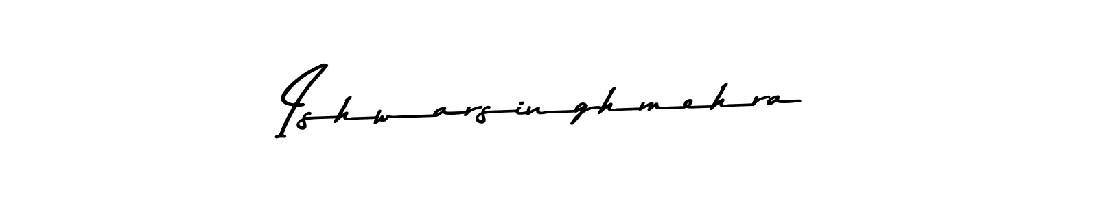 This is the best signature style for the Ishwarsinghmehra name. Also you like these signature font (Asem Kandis PERSONAL USE). Mix name signature. Ishwarsinghmehra signature style 9 images and pictures png