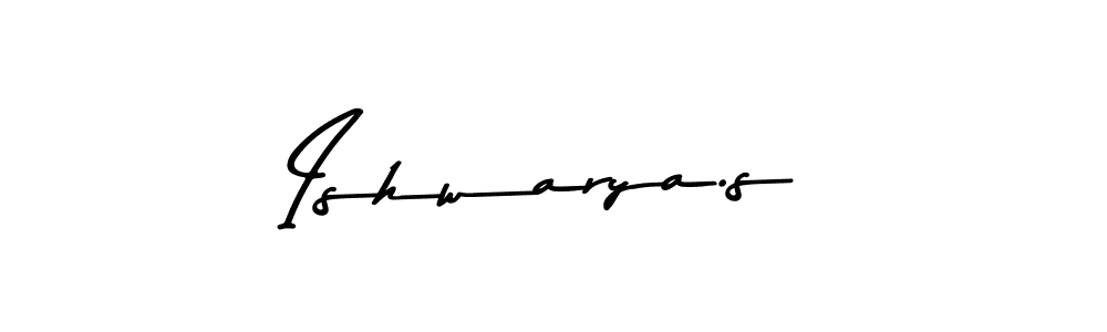 The best way (Asem Kandis PERSONAL USE) to make a short signature is to pick only two or three words in your name. The name Ishwarya.s include a total of six letters. For converting this name. Ishwarya.s signature style 9 images and pictures png