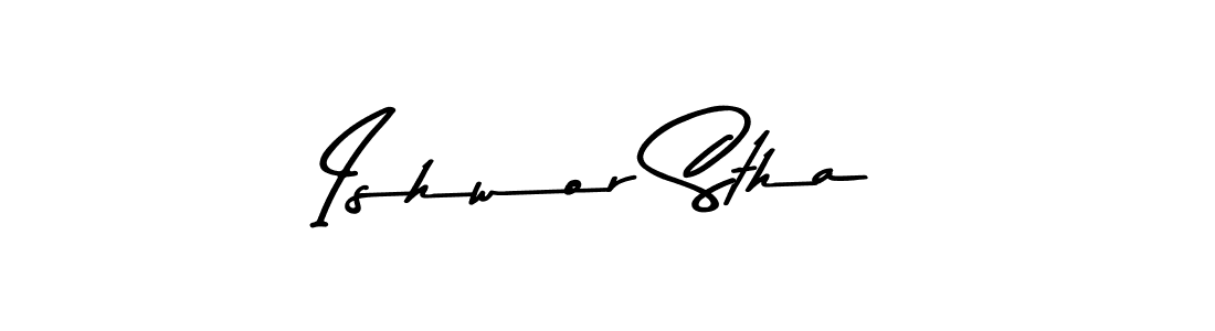 Make a beautiful signature design for name Ishwor Stha. Use this online signature maker to create a handwritten signature for free. Ishwor Stha signature style 9 images and pictures png