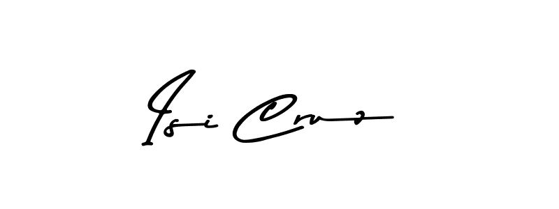 Use a signature maker to create a handwritten signature online. With this signature software, you can design (Asem Kandis PERSONAL USE) your own signature for name Isi Cruz. Isi Cruz signature style 9 images and pictures png