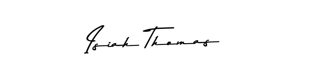 Also You can easily find your signature by using the search form. We will create Isiah Thomas name handwritten signature images for you free of cost using Asem Kandis PERSONAL USE sign style. Isiah Thomas signature style 9 images and pictures png