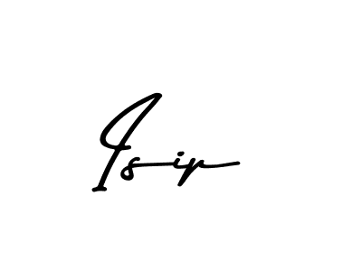 Design your own signature with our free online signature maker. With this signature software, you can create a handwritten (Asem Kandis PERSONAL USE) signature for name Isip. Isip signature style 9 images and pictures png
