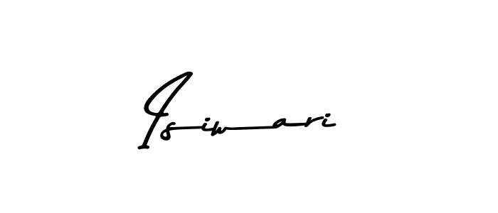 The best way (Asem Kandis PERSONAL USE) to make a short signature is to pick only two or three words in your name. The name Isiwari include a total of six letters. For converting this name. Isiwari signature style 9 images and pictures png