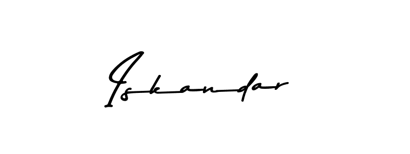 Make a beautiful signature design for name Iskandar. Use this online signature maker to create a handwritten signature for free. Iskandar signature style 9 images and pictures png