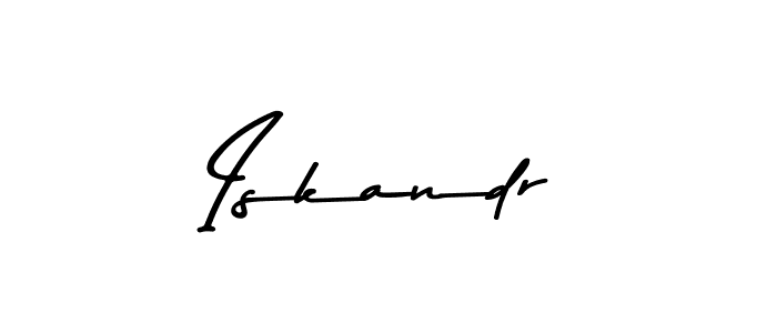 Also we have Iskandr name is the best signature style. Create professional handwritten signature collection using Asem Kandis PERSONAL USE autograph style. Iskandr signature style 9 images and pictures png