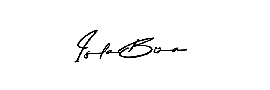 This is the best signature style for the Isla Biza name. Also you like these signature font (Asem Kandis PERSONAL USE). Mix name signature. Isla Biza signature style 9 images and pictures png