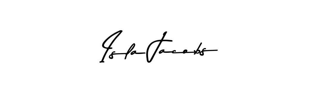 Create a beautiful signature design for name Isla Jacobs. With this signature (Asem Kandis PERSONAL USE) fonts, you can make a handwritten signature for free. Isla Jacobs signature style 9 images and pictures png