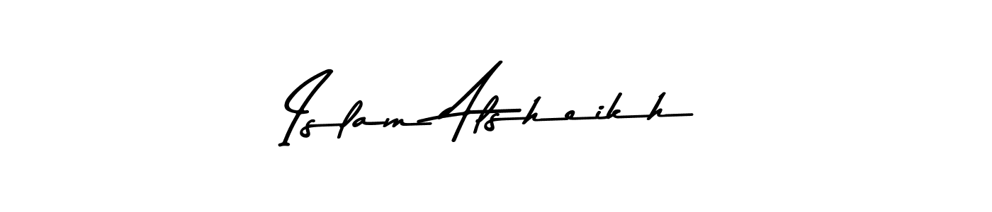 Make a beautiful signature design for name Islam Alsheikh. Use this online signature maker to create a handwritten signature for free. Islam Alsheikh signature style 9 images and pictures png