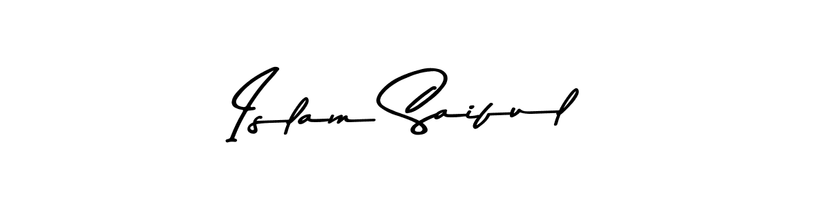 Make a beautiful signature design for name Islam Saiful. Use this online signature maker to create a handwritten signature for free. Islam Saiful signature style 9 images and pictures png