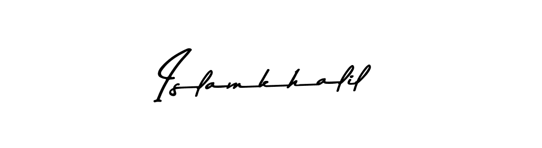 Best and Professional Signature Style for Islamkhalil. Asem Kandis PERSONAL USE Best Signature Style Collection. Islamkhalil signature style 9 images and pictures png