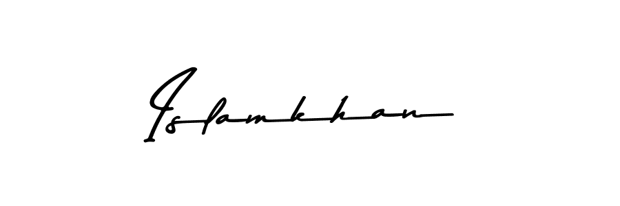 The best way (Asem Kandis PERSONAL USE) to make a short signature is to pick only two or three words in your name. The name Islamkhan include a total of six letters. For converting this name. Islamkhan signature style 9 images and pictures png